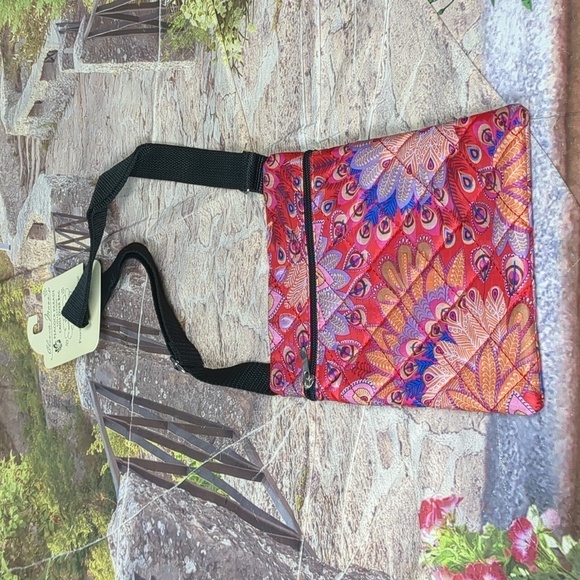 OLIVIA moss peacock parade collection Cross over bag - Picture 2 of 4